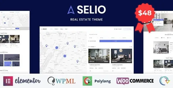 Selio 1.6 – 房地产目录WordPress主题