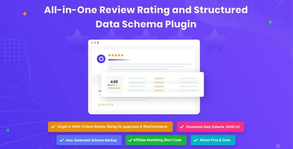 Review Schema Pro 1.0.4 – WordPress审查和结构化数据架构