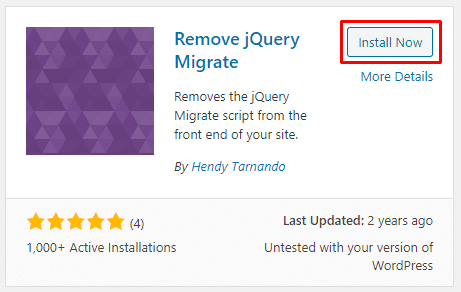 如何在WordPress中删除jQuery Migrate？