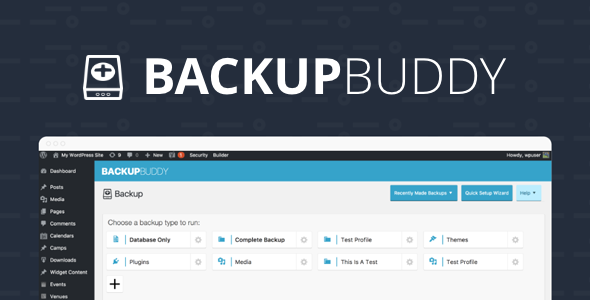 BackupBuddy 8.8.0 开心版 – 备份WordPress插件