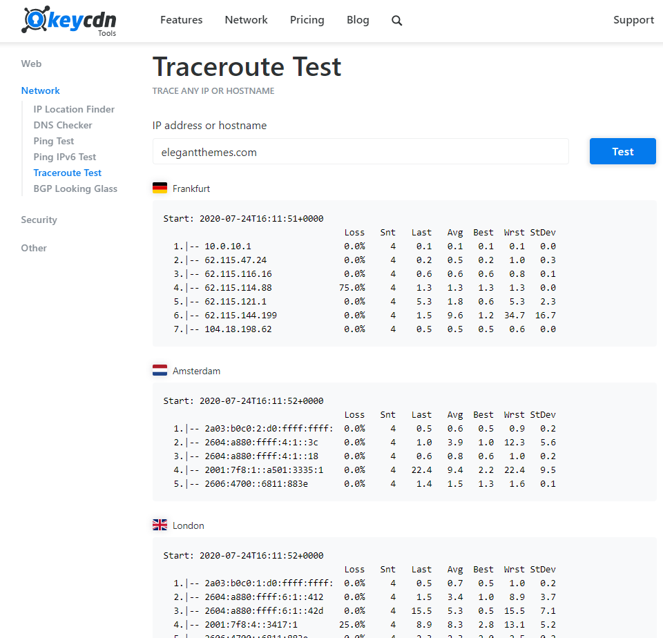 如何运行Traceroute traceroute命令来解决连接和HTTP错误