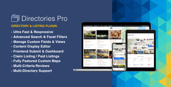 Directories Pro 1.3.98 开心版 – WordPress插件