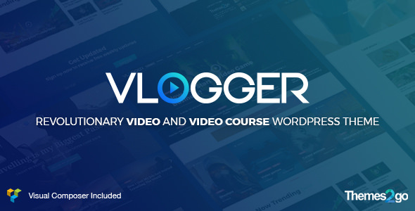 Vlogger 3.0.0 – 视频教程网站WordPress主题