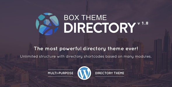 Directory 1.8 – 多用途商家目录WordPress主题