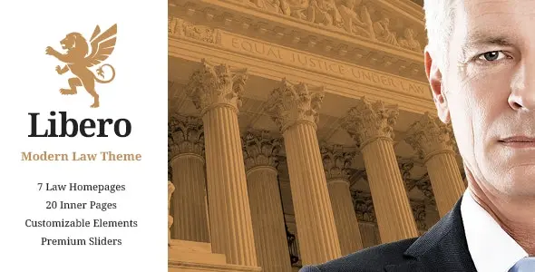 Libero 2.4 – 律师事务所Wordpress主题