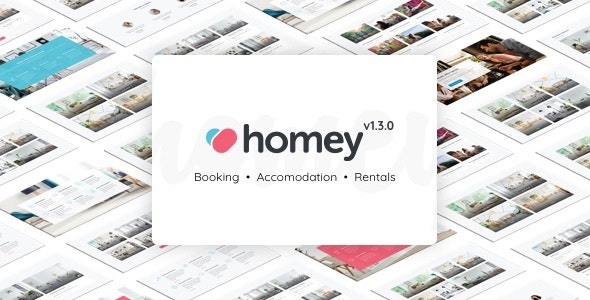 Homey 2.1.1 开心版 – 预订和租赁WordPress主题