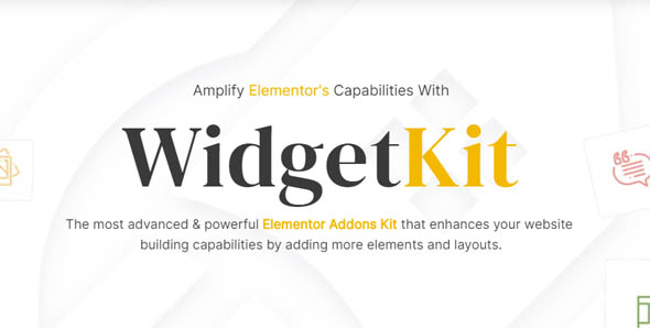 WidgetKit Pro 1.11 – 强大的Elementor插件套件