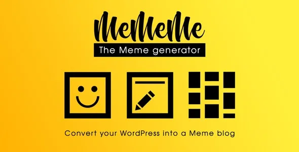 MeMeMe v2.2.9 终极表情包生成器WordPress插件