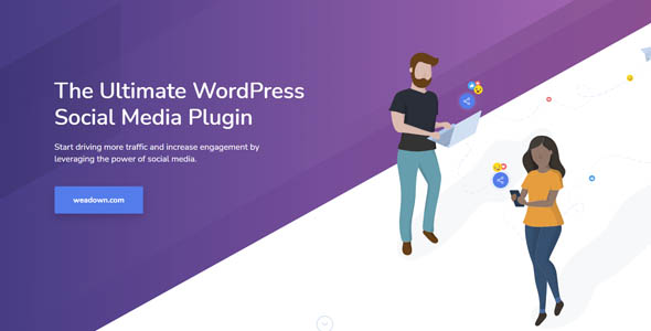 Social Snap Pro 1.1.8.3 开心版 – WordPress社交媒体插件