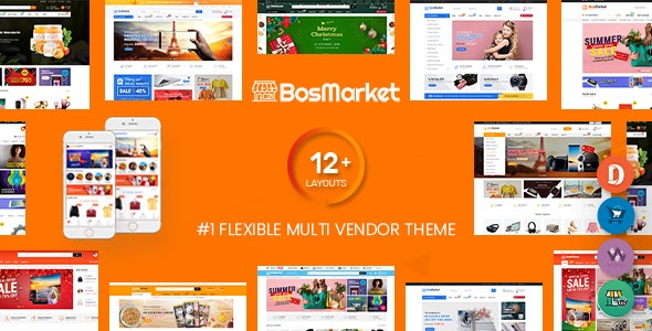 BosMarket 2.0.11 开心版 – 灵活的多供应商在线商店WordPress主题