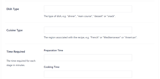 如何在WordPress中添加SEO友好的食谱内容