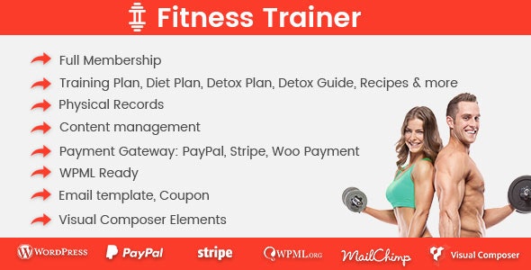 Fitness Trainer 1.6.5 – 培训成员插件