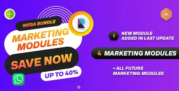 Marketing Business Modules Bundle for Perfex CRM v1.0.2 – Perfex CRM营销业务模块套件
