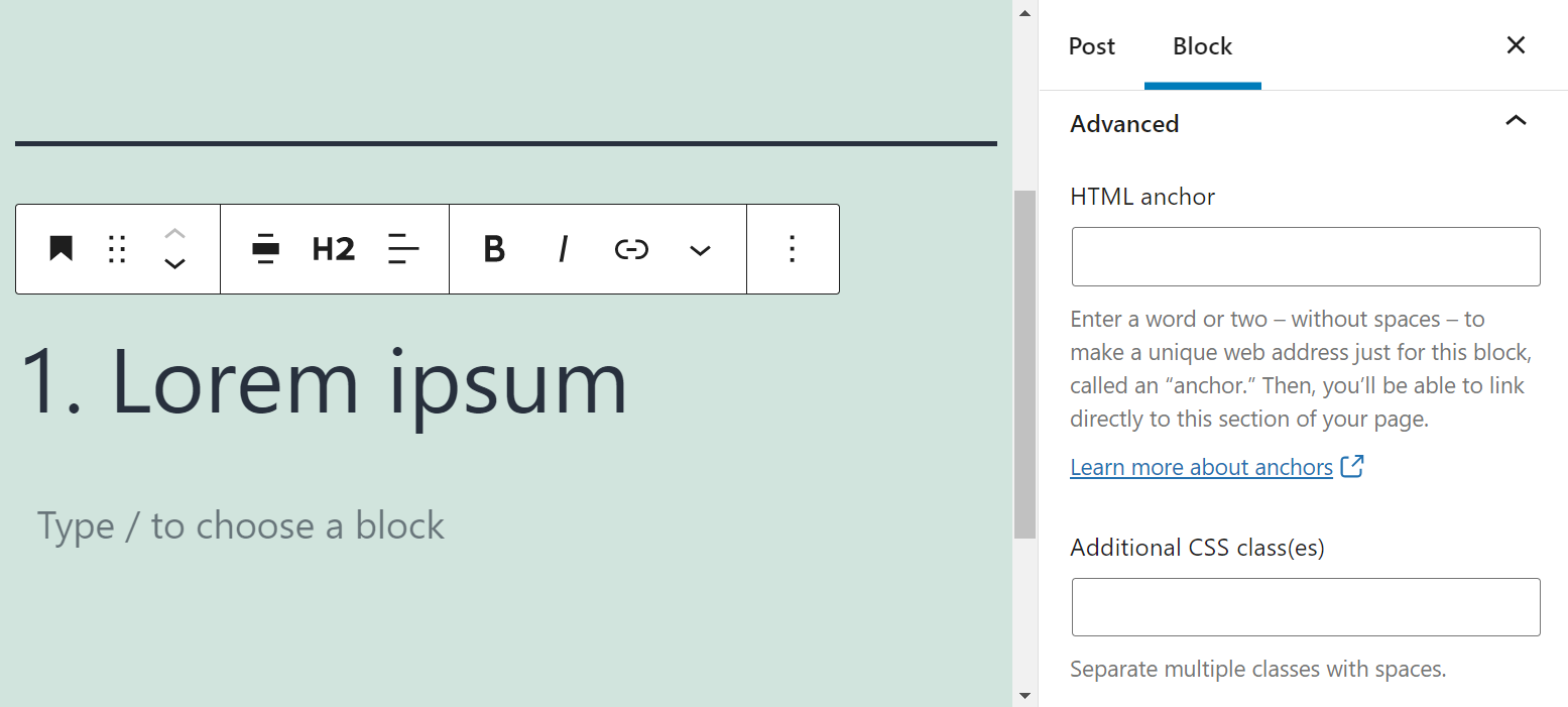 古腾堡编辑器教程:如何使用WordPress标题栏