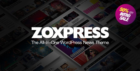 ZoxPress 2.10.0 – 新闻博客资讯文章WordPress主题