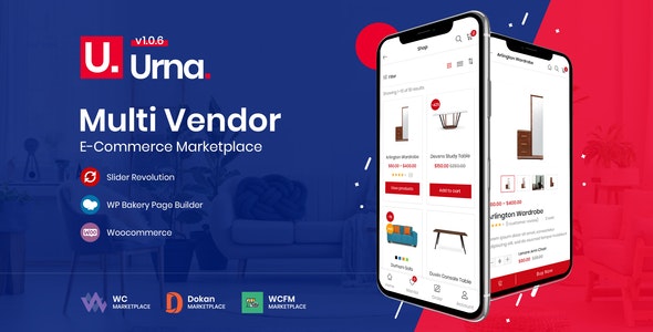 Urna 2.3.18 – 多合一灵活电子商务WooCommerce WordPress主题