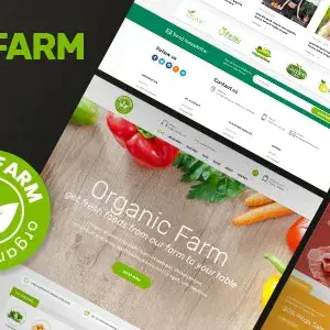Greenfarm (v1.1.5) WooCommerce WordPress有机主题