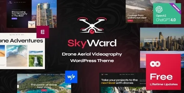 Skyward (v1.3.0) 无人机航拍摄影WordPress主题
