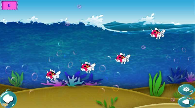 打字练习金鱼小游戏源码|JS趣味打字金鱼小游戏特效源码