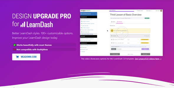 Design Upgrade Pro for LearnDash 2.20