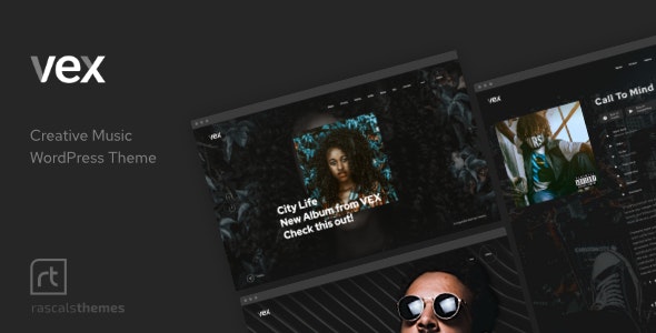 Vex 1.2.3 – 创意音乐试听创作人工作室Wordpress主题