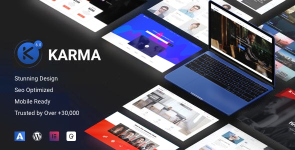 Karma 6.3.1 – 响应式多用途企业网站WordPress主题