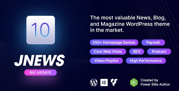 JNews 11.0.0 开心版 – WordPress报纸杂志博客AMP主题