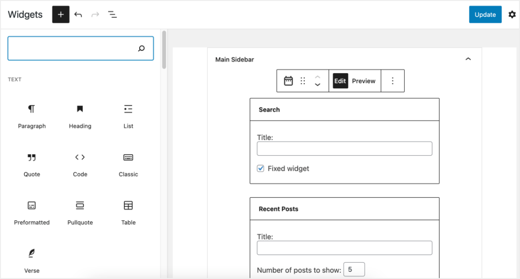 如何添加WordPress工具条浮动固定小工具？