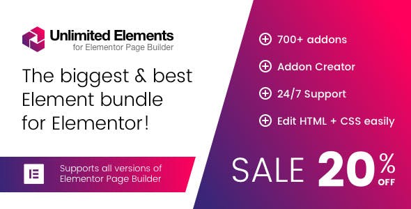 Unlimited Elements for Elementor Premium 1.5.38 开心版