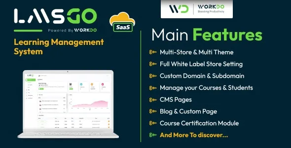 LMSGo SaaS- Learning Management System v4.2 – 在线学习管理系统