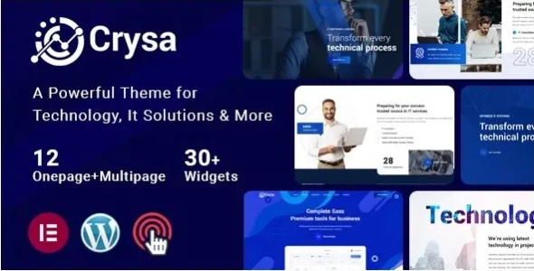 Crysa 1.0.4 – IT解决方案WordPress