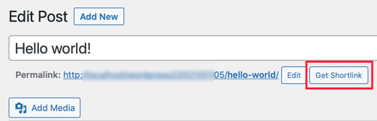 如何使用插件或代码创建WordPress短链接