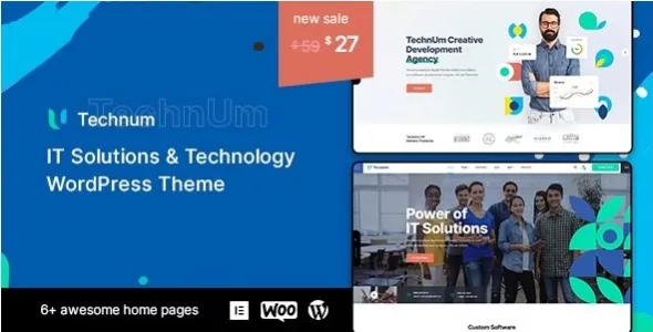 Technum 1.0.4 – IT软件信息服务网站WordPress主题