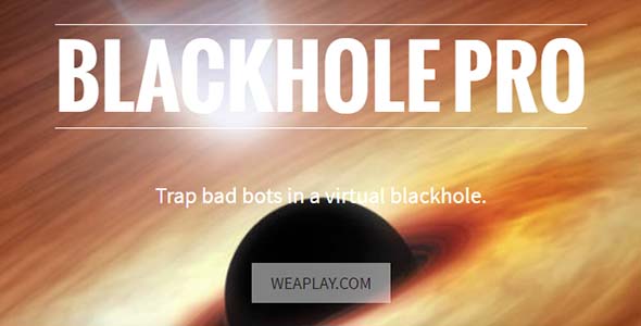 Blackhole Pro 2.9.0 开心版 – WordPress安全插件
