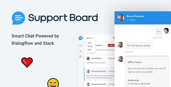 Support Board 3.5.5 – WordPress聊天插件