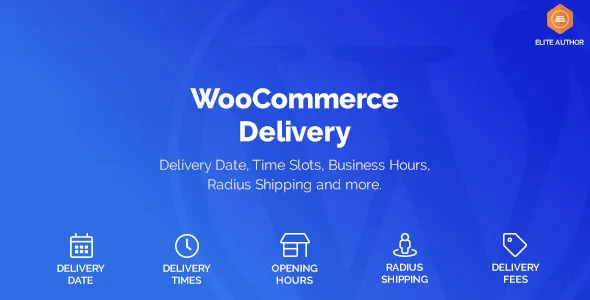 WooCommerce Delivery v1.2.7 交付日期和时间段插件