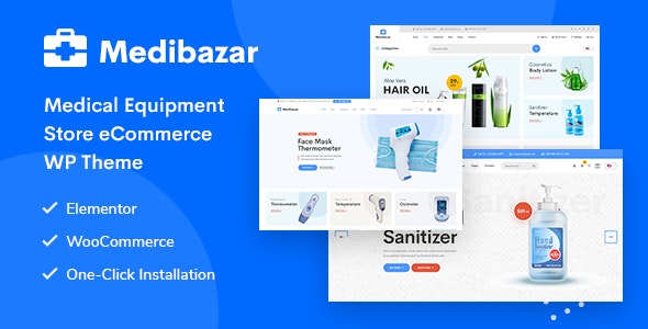 Medibazar 1.8.3 开心版 – 医疗WooCommerce主题
