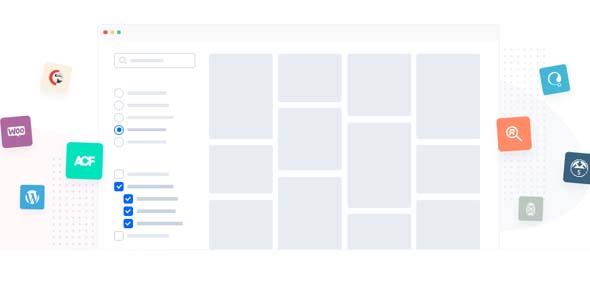 WP Grid Builder 1.7.0 + Addons – WordPress网格和Facet插件