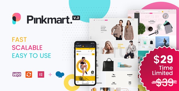 Pinkmart 3.7.5 开心版 – WooCommerce的AJAX主题