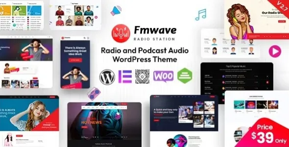 Fmwave 2.8 – 电台音乐试听网站WordPress主题