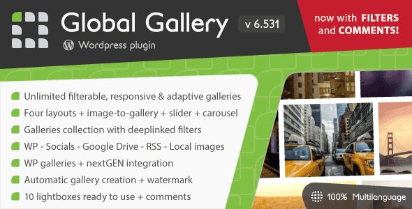 Global Gallery 8.2.5 – WordPress响应式库