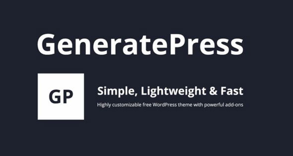 GeneratePress Premium 2.2.1 – 响应式WordPress主题