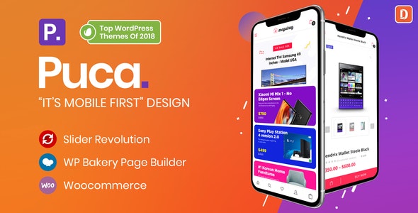 Puca 2.6.6 – 专为移动端设计优化的WooCommerce主题