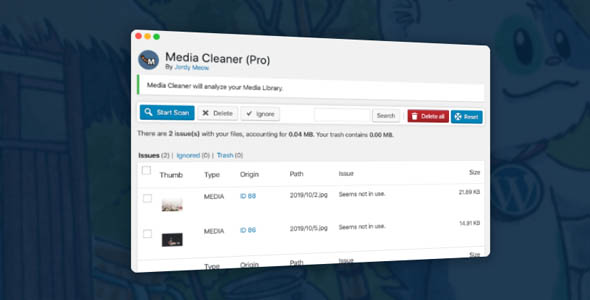 Media Cleaner Pro 6.5.0 开心版 – 清理媒体库并上载目录