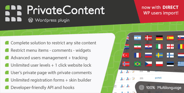 Private Content 8.3.2 – 多级内容WordPress插件
